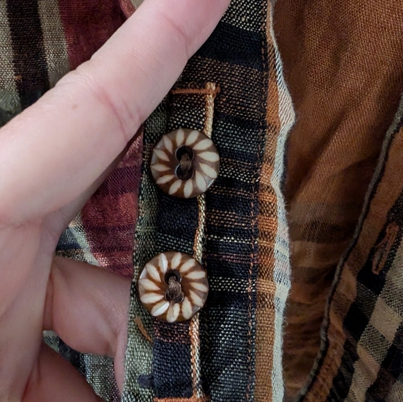 Vintage The Territory Ahead Button Up Men's NWOT M - Picture 3 of 5